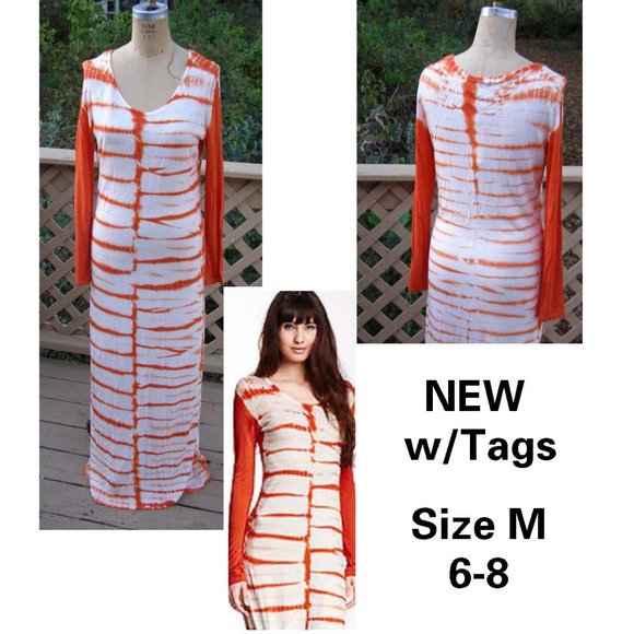 NEW Romeo and Juliet Couture Tie Dye Maxi Dress - Picture 1 of 5